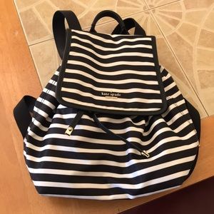 Kate Spade Striped backpack
